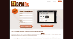 Desktop Screenshot of bpmrx.com